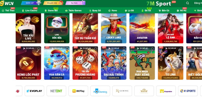 Câu hỏi thường gặp về 9WIN